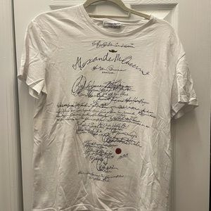 Alexander McQueen Logo Printed Tee